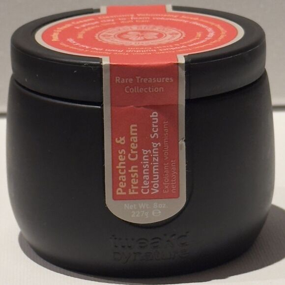 Tweak’d By Nature Peaches & Fresh Cream 8oz Scrub &  3oz Hair Treatment SEALED - Picture 3 of 6